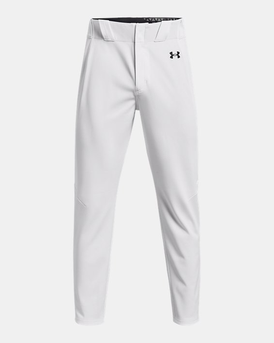 Pantalons de baseball UA Vanish Pro pour hommes, White, pdpMainDesktop image number 6